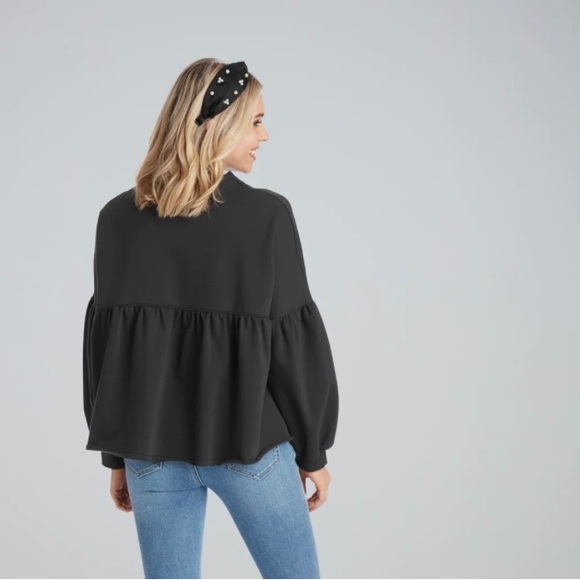 Mudpie peplum top in size medium - Picture 2 of 6